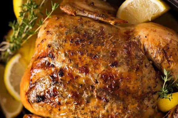 Slow Cooker Lemon Garlic Chicken Recipe