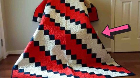 Strip Pieced Beginner Quilt Pattern Tutorial | DIY Joy Projects and Crafts Ideas
