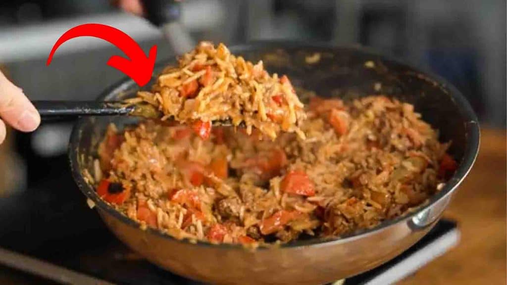 Texas Style Beef and Rice Recipe