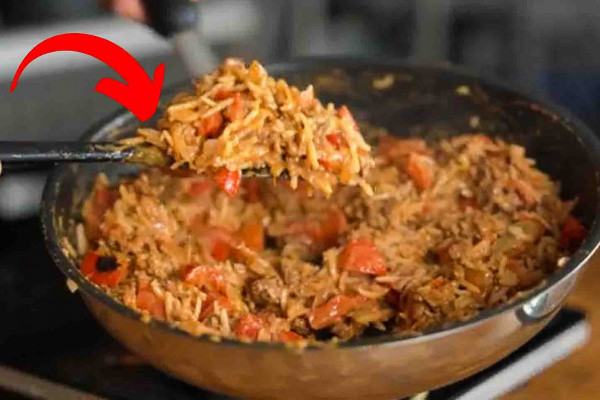 Texas Style Beef and Rice Recipe