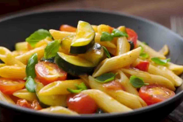 Zucchini Tomato Pasta Recipe