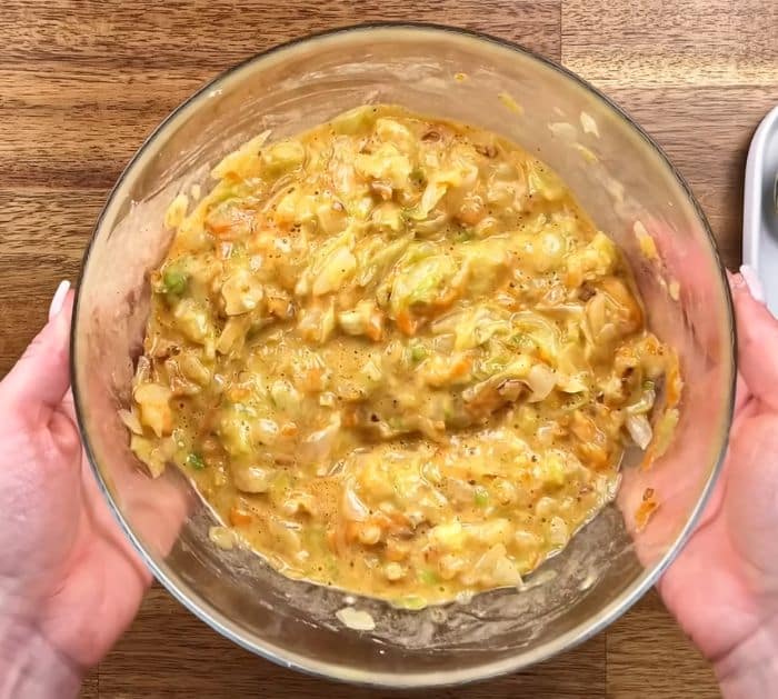 10-Minute Cabbage Patties Recipe Ingredients