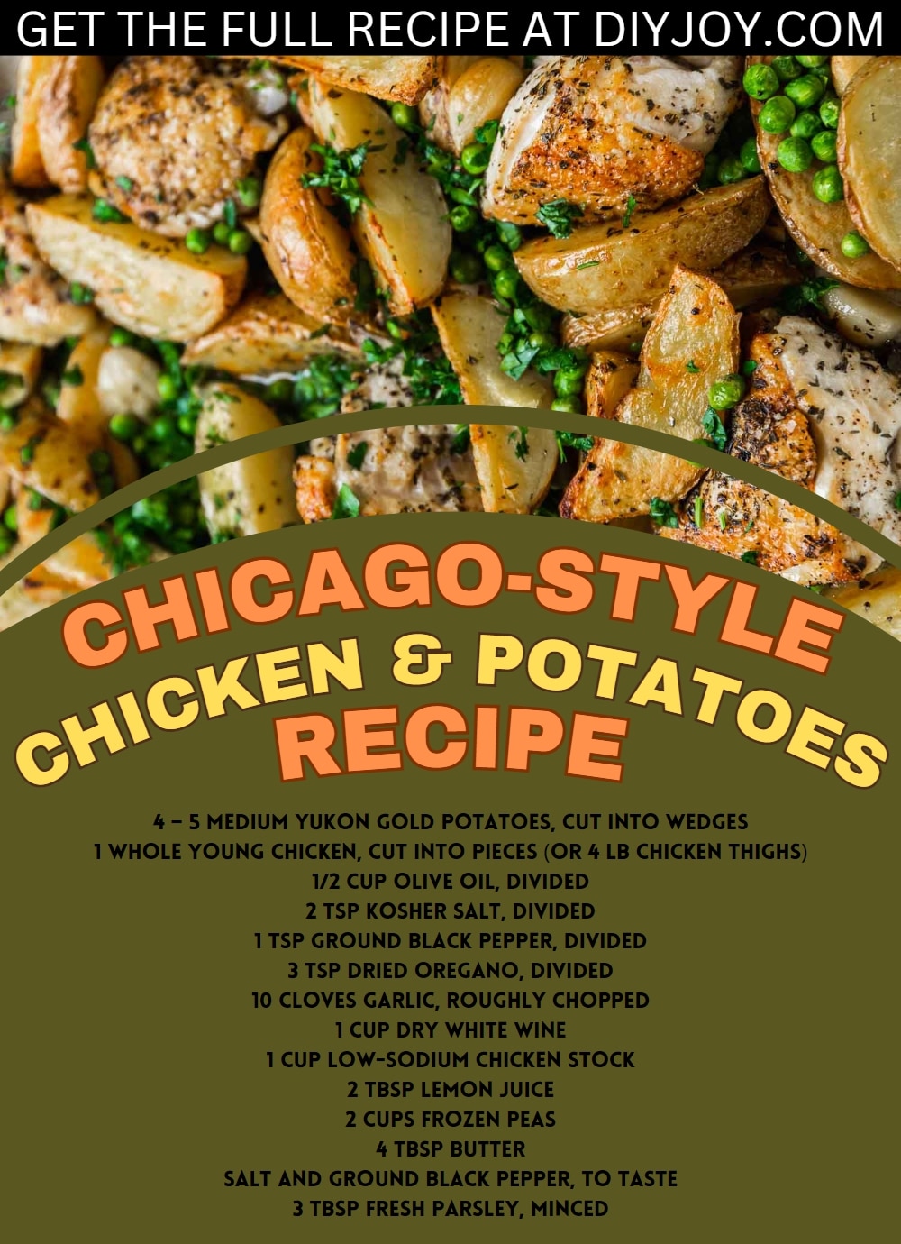 ChicagoStyle Chicken and Potatoes Recipe