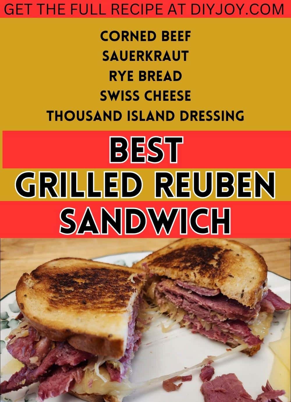 Best Grilled Reuben Sandwich Recipe