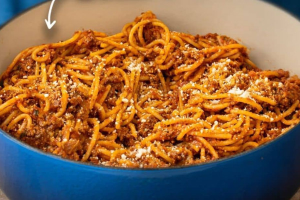 25-Minute Spaghetti and Meat Sauce
