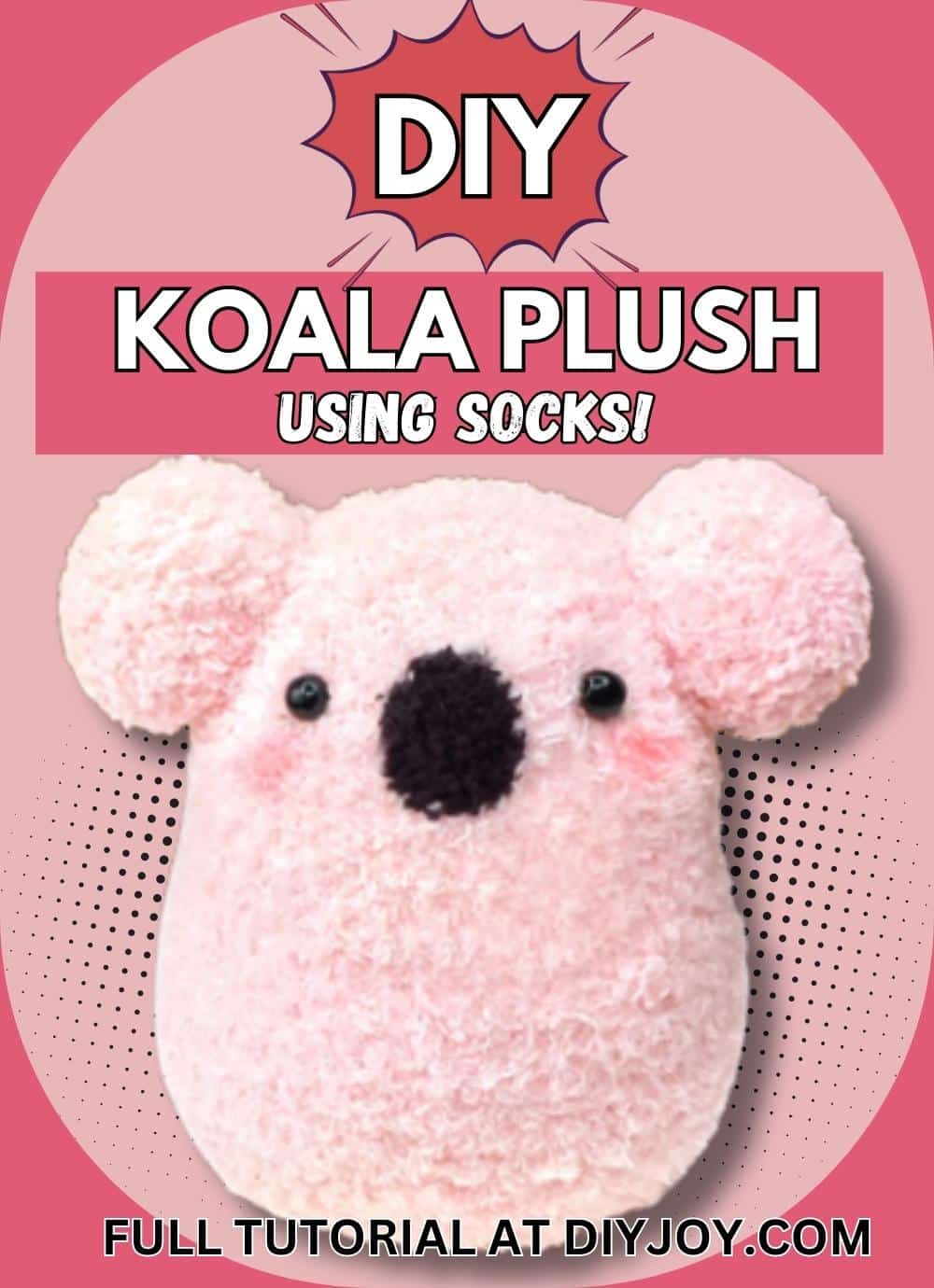 Easy DIY Koala Plush Tutorial