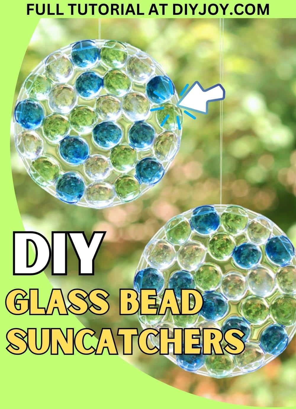 DIY Glass Bead Suncatcher Tutorial