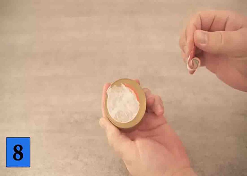 Using Vaseline to remove sticker residue from a container