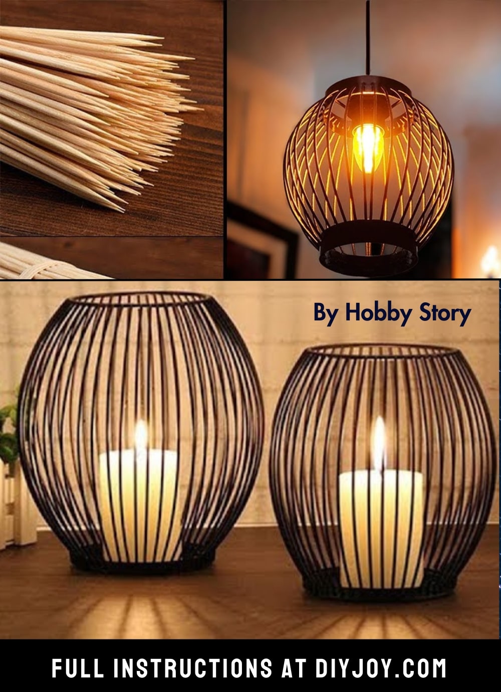 Bamboo sticks for diy & hobby craft