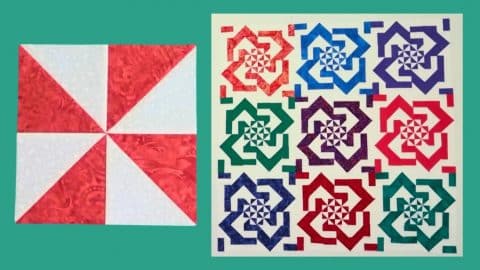 Celtic Rose Quilt Tutorial | DIY Joy Projects and Crafts Ideas