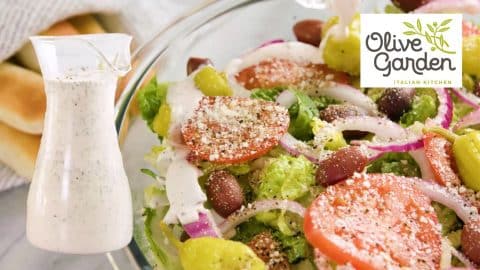 Copycat Olive Garden Salad and Dressing | DIY Joy Projects and Crafts Ideas