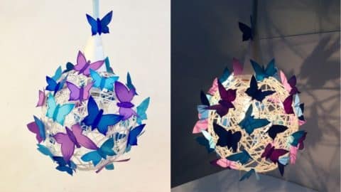 DIY Butterfly Lantern | DIY Joy Projects and Crafts Ideas