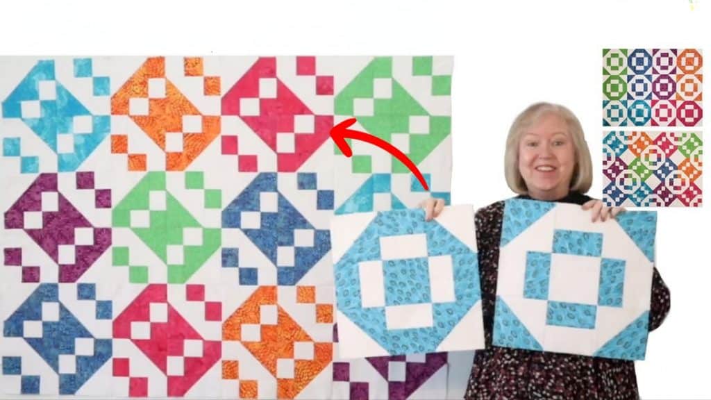 Diamond Spools Quilt