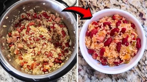 Easy 30-Minute Instant Pot Red Beans & Rice Recipe | DIY Joy Projects and Crafts Ideas