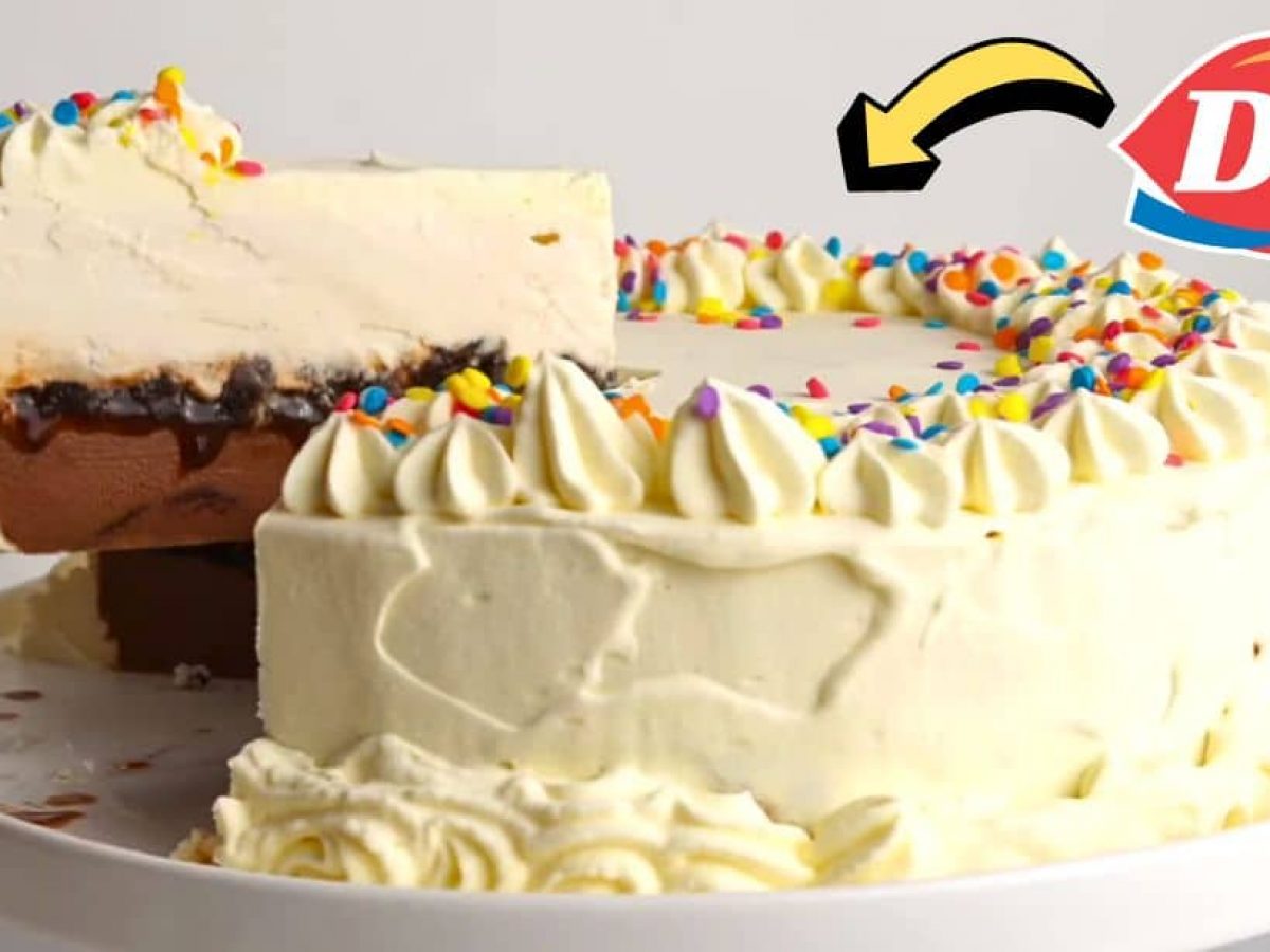Copycat Dairy Queen Ice Cream Cake - Brown Eyed Baker