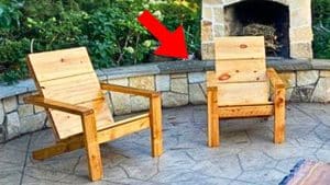 Easy DIY Adirondack Chair