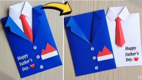 Easy DIY Father’s Day Greeting Card Tutorial | DIY Joy Projects and Crafts Ideas