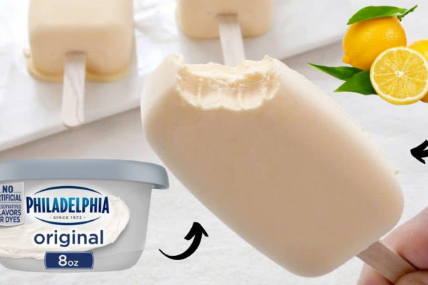 Easy Lemon Cheese Ice Cream Recipe