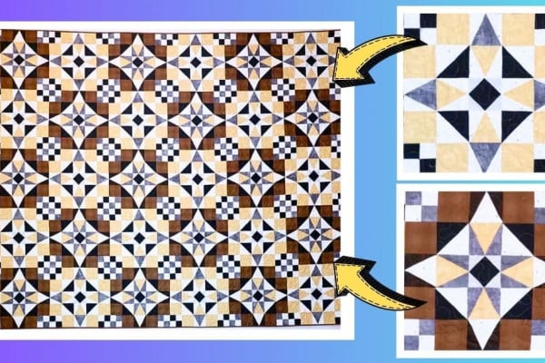 Easy Making Waves Quilt Tutorial (with Free Pattern)