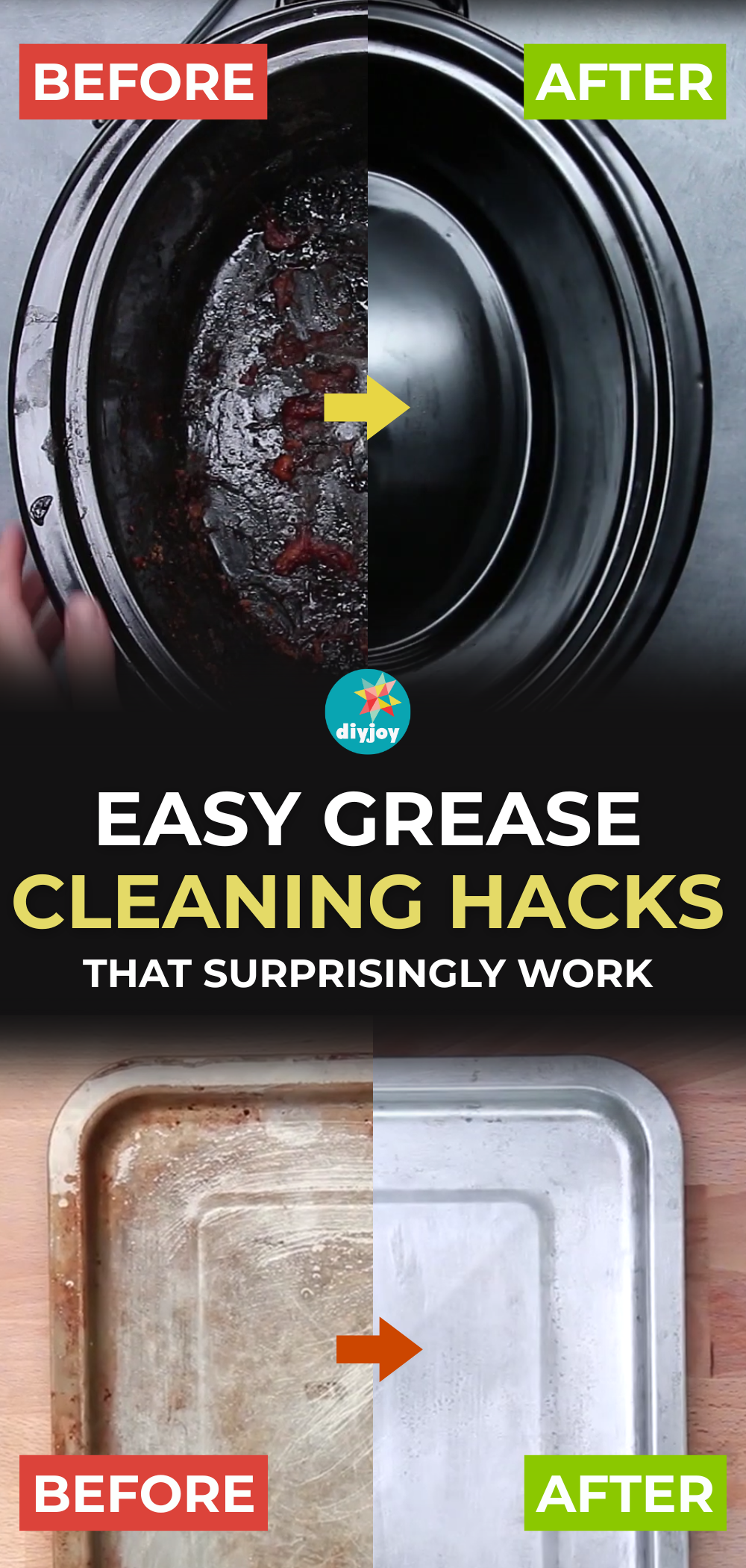 Grease Cleaning Hacks