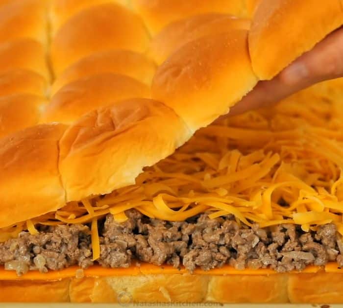 Hawaiian Roll Cheeseburger Sliders Ingredients
