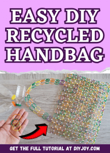 How to Make DIY Recycled Handbag Using Old Plastic Bottles