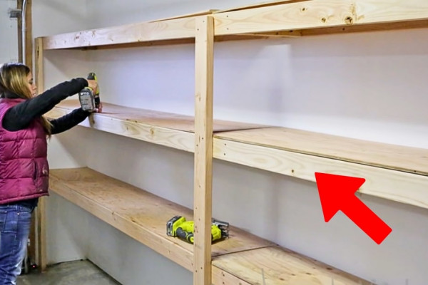 How to Build Garage Shelving (Easy, Cheap and Fast)