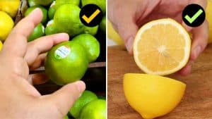 How to Choose the Juiciest Lemon & Lime Every Time