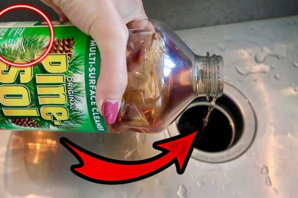 How to Clean Stinky Kitchen Sink Using Pine Sol