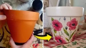 How to Decoupage a Terracotta Pot From Scratch