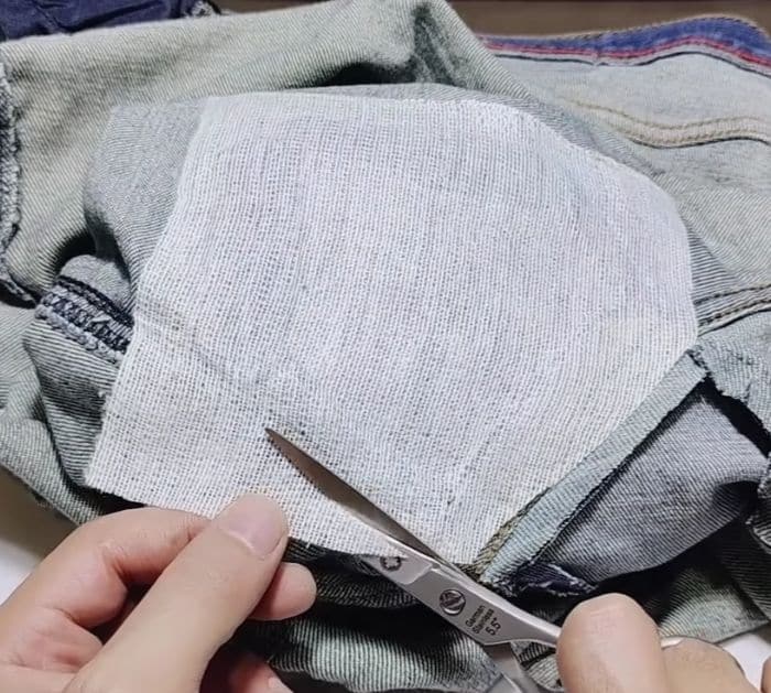 How to Repair Holes in the Knees of Pants - DIY Danielle®