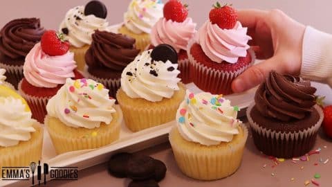 How to Make Assorted Cupcakes Using Only 1 Recipe | DIY Joy Projects and Crafts Ideas