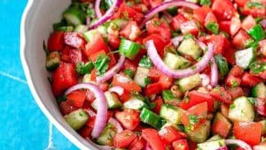 Lazy Mediterranean Salad Recipe