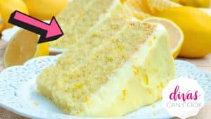 Lemon Velvet Cake With Lemon Cream Cheese Frosting