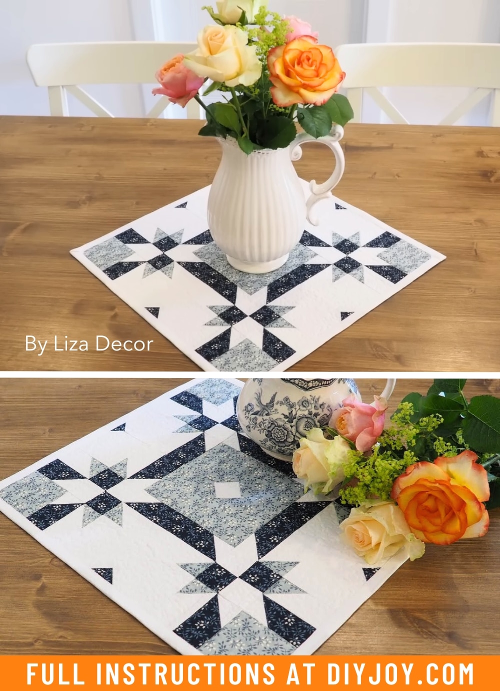 Square Patchwork Centerpiece Mat
