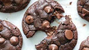 Yummy Double Chocolate Cookies
