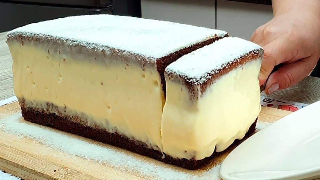 Yummy Ice Cream Chocolate Cake