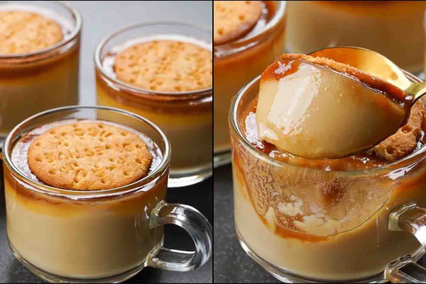 Caramel Dessert Cup Recipe