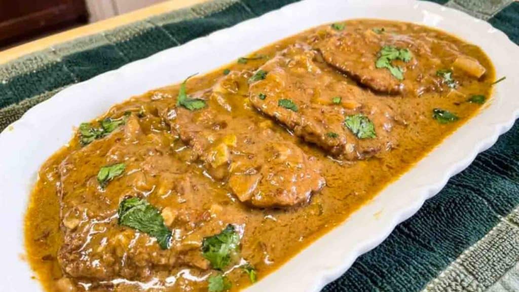 Crockpot French Onion Cube Steak Recipe