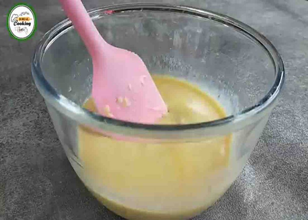 Making the dough for the stovetop milkbuns