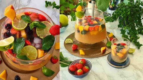 Non-Alcoholic Fruit Punch Recipe | DIY Joy Projects and Crafts Ideas