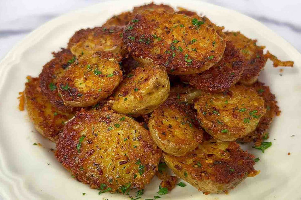 Parmesan Crusted Potatoes Recipe