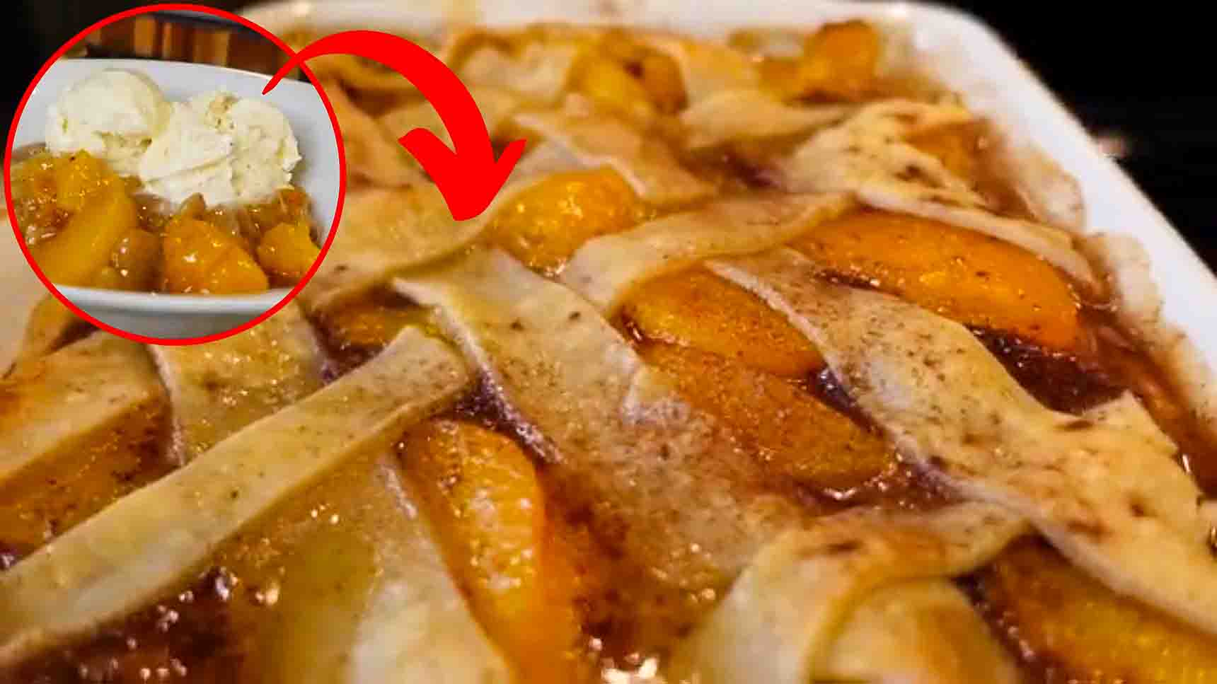 Southern Style Peach Cobbler Recipe   Southern Style Peach Cobbler Recipe 