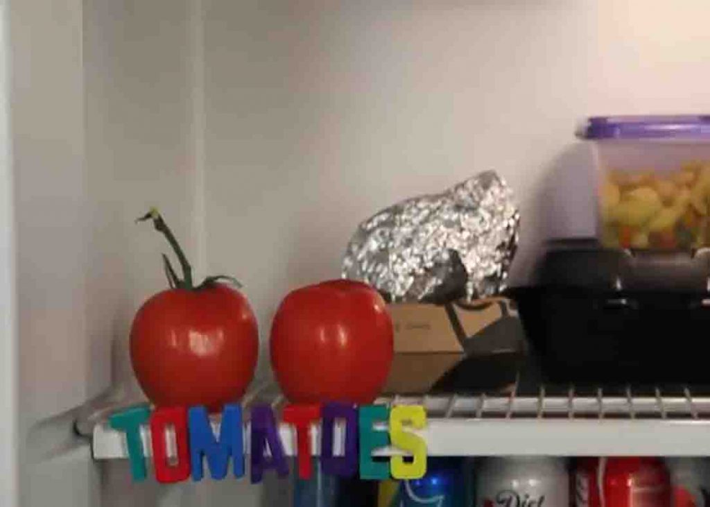 Do not store tomatoes in the fridge