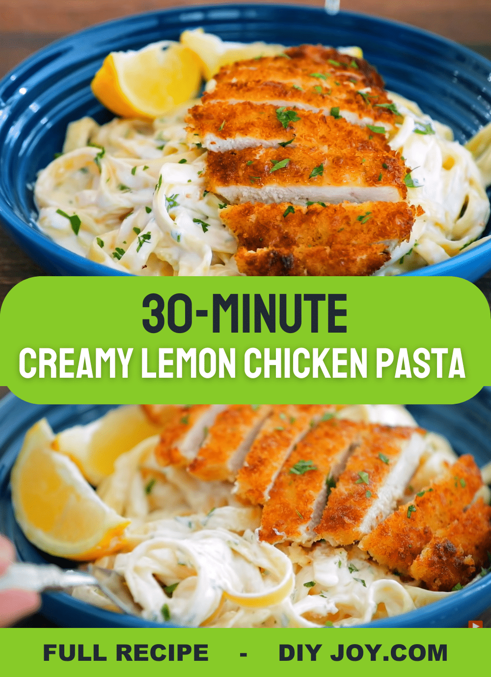 Creamy Lemon Chicken Pasta in 30 Minutes