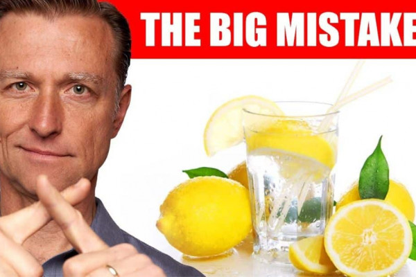 4 Mistakes People Make with Drinking Lemon Water