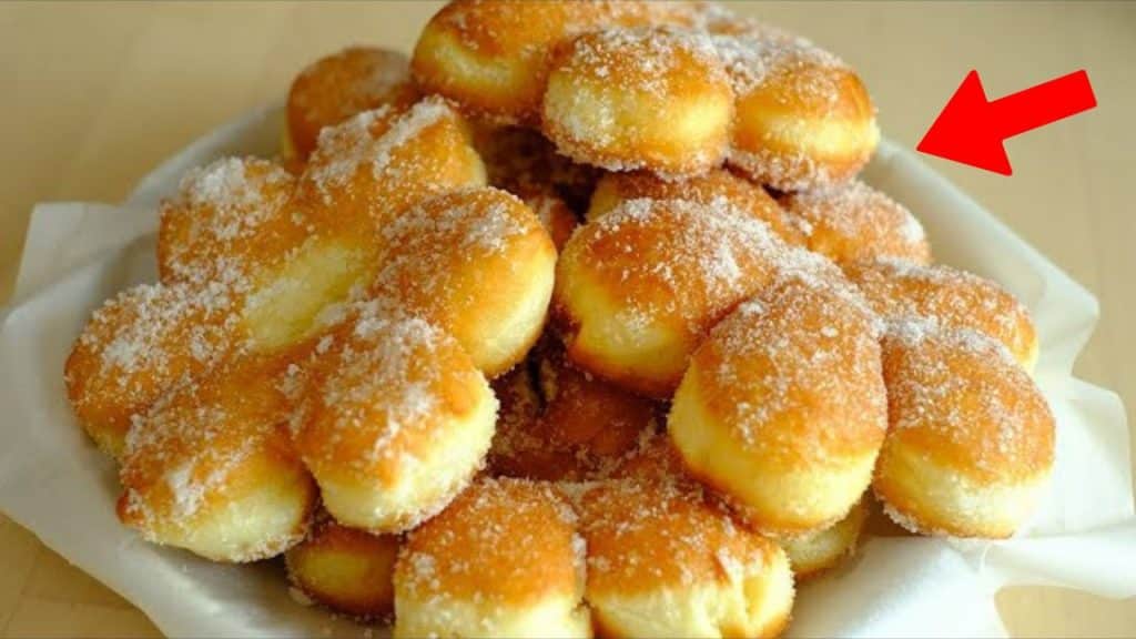 8-Ingredient Fluffy Flower Donuts Recipe