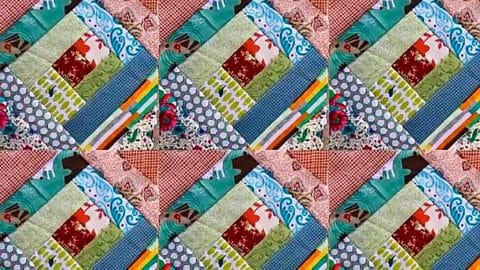 8-Minute Quilt Block Tutorial | DIY Joy Projects and Crafts Ideas