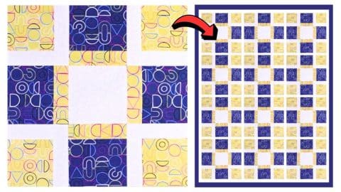 Beginner-Friendly Boxes Quilt Block Tutorial (with Free Pattern) | DIY Joy Projects and Crafts Ideas