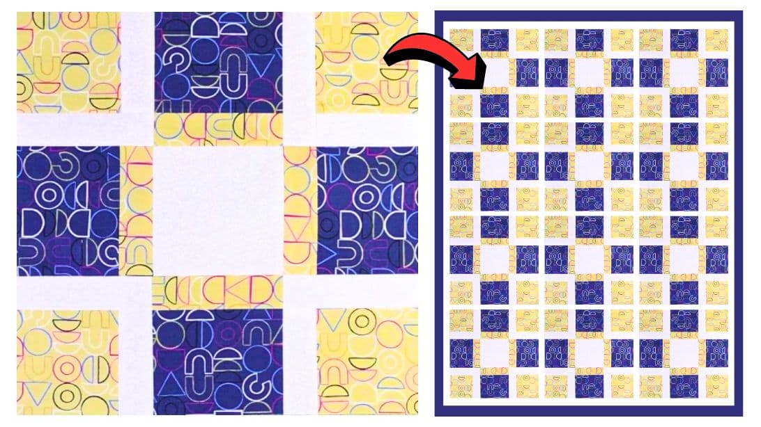 Beginner-Friendly Boxes Quilt Block Tutorial (with Free Pattern) | DIY Joy Projects and Crafts Ideas